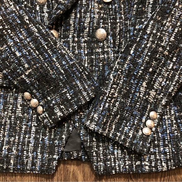 🦋HOST PICK🦋Dynamite Paloma Metallic Tweed Blazer - Picture 11 of 17